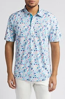 Swannies Clyde Floral Golf Polo at Nordstrom,