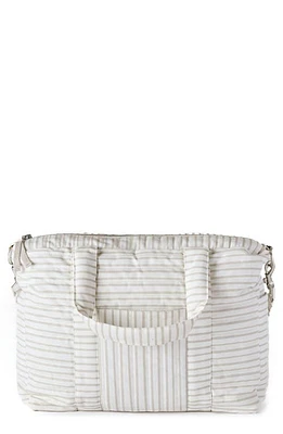 Pehr Stripes Away Diaper Bag in Stripes Away Olive at Nordstrom