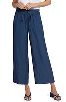 NYDJ Jayne Pull-On Ankle Wide Leg Jeans Indigo Ocean at Nordstrom,