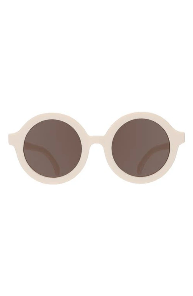 Babiators Kids' Euro Round Sunglasses in Sweet Cream at Nordstrom, Size 3-5 Y