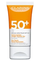 Clarins Dry Touch Face Sunscreen Broad Spectrum SPF 50+ at Nordstrom, Size 1.7 Oz