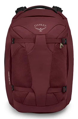 Osprey Fairview 55-Liter Travel Backpack in Zircon Red at Nordstrom