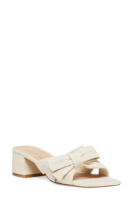 Stuart Weitzman Sofia 45 Slide Sandal Natural at Nordstrom,