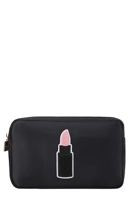 Bloc Bags Medium Lipstick Cosmetic Bag in Black at Nordstrom