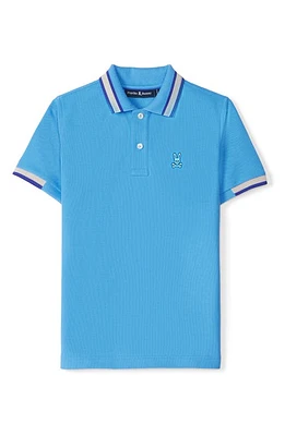 Psycho Bunny Kids' Woodstock Tipped Piqué Polo Marina at