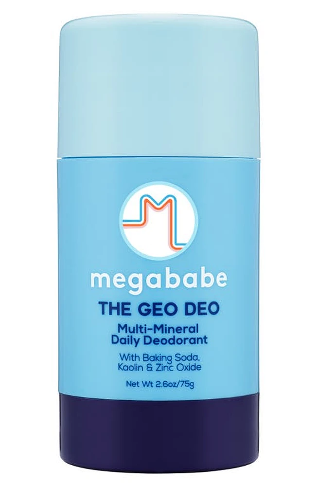 Megababe The Geo Deo Multi-Mineral Daily Deodorant at Nordstrom, Size 2.6 Oz