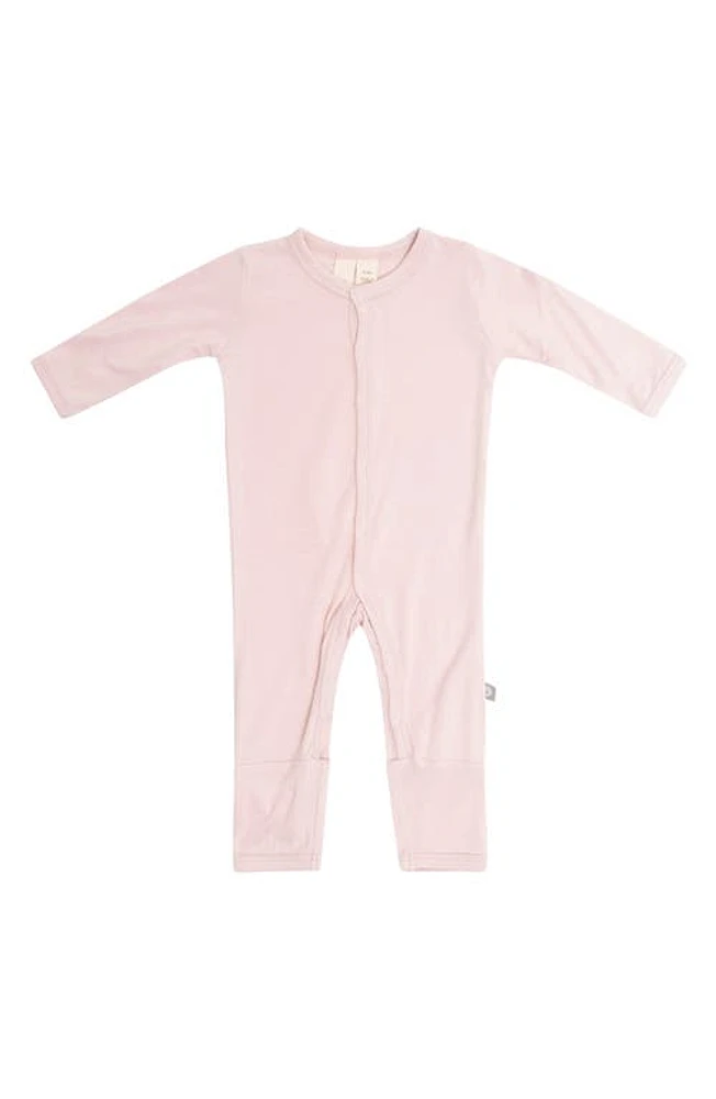 Kyte BABY Zip-Up Romper in Blush at Nordstrom