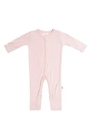 Kyte BABY Zip-Up Romper in Blush at Nordstrom