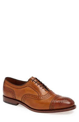 Allen Edmonds Strand Cap Toe Oxford Walnut Leather at Nordstrom,