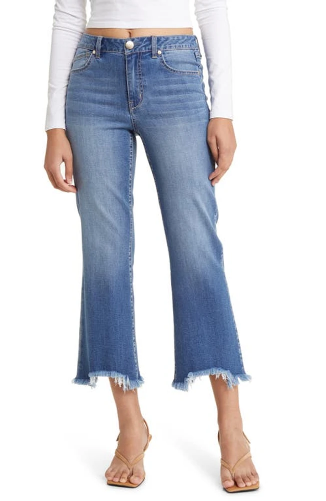 1822 Denim High Waist Raw Hem Jeans Hugh at Nordstrom,