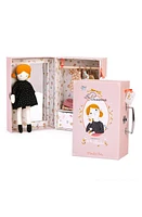 Speedy Monkey Blanche Wardrobe Suitcase & Doll in Pink at Nordstrom