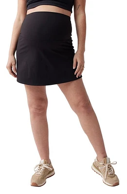 Ingrid & Isabel Maternity Skort Black at Nordstrom,