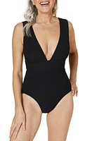 Andie Mykonos Ribbed One-Piece Swimsuit at Nordstrom,