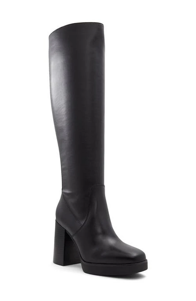 ALDO Equine Knee High Boot in Black at Nordstrom, Size 9