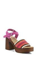 Bos. & Co. Reny Ankle Strap Platform Sandal Multi at Nordstrom,