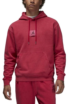 Jordan Flight Essentials Washed Fleece Cotton Hoodie at Nordstrom,