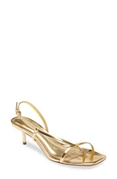 Schutz Heloise Slingback Sandal Ouro Claro Orch at Nordstrom,