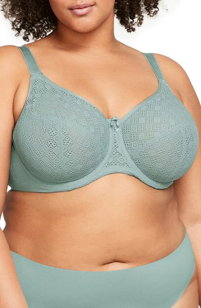 Glamorise Full Figure Lace Underwire Bra at Nordstrom,