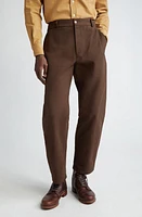 De Bonne Facture Cotton Drill Balloon Trousers Brown at Nordstrom, Us