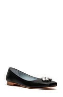 Frances Valentine Square Toe Napa Leather Flat at Nordstrom,