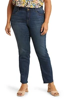 Wit & Wisdom 'Ab'Solution High Waist Straight Leg Jeans Indigo at Nordstrom,