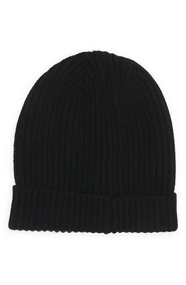 Dolce & Gabbana Rib Wool & Cashmere Beanie in Black at Nordstrom