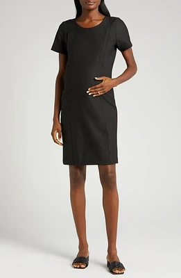 Marion Maternity/Nursing Dress Black at Nordstrom,