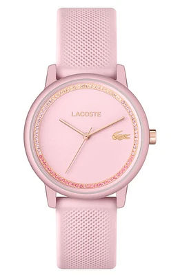 Lacoste 12.12 Go Silicone Strap Watch