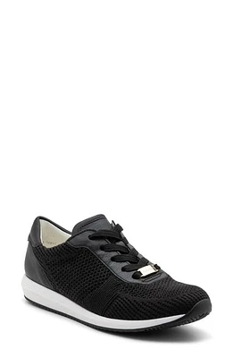 ara Lilly II Sneaker Black Wovenstretch at Nordstrom,