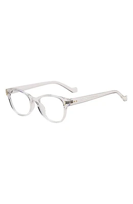 Fifth & Ninth Montreal 60mm Round Blue Light Blocking Glasses in Clear/Clear at Nordstrom