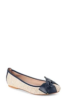 patricia green St. Tropez Bow Raffia Flat at Nordstrom,