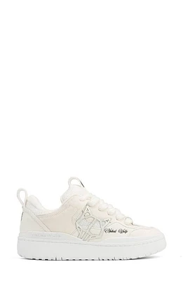 NAKED WOLFE Area Genysis Sneaker White Leather/Mesh/Suede at Nordstrom,