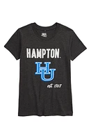 HBCU Pride & Joy Kids' Hampton University Graphic Tee Dark Heather Gray at Nordstrom,