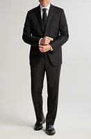 Heritage Gold Infinity Classic Fit Solid Suit Black at Nordstrom,