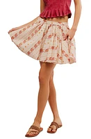 Free People Gaia Floral Cotton Miniskirt Combo at Nordstrom,