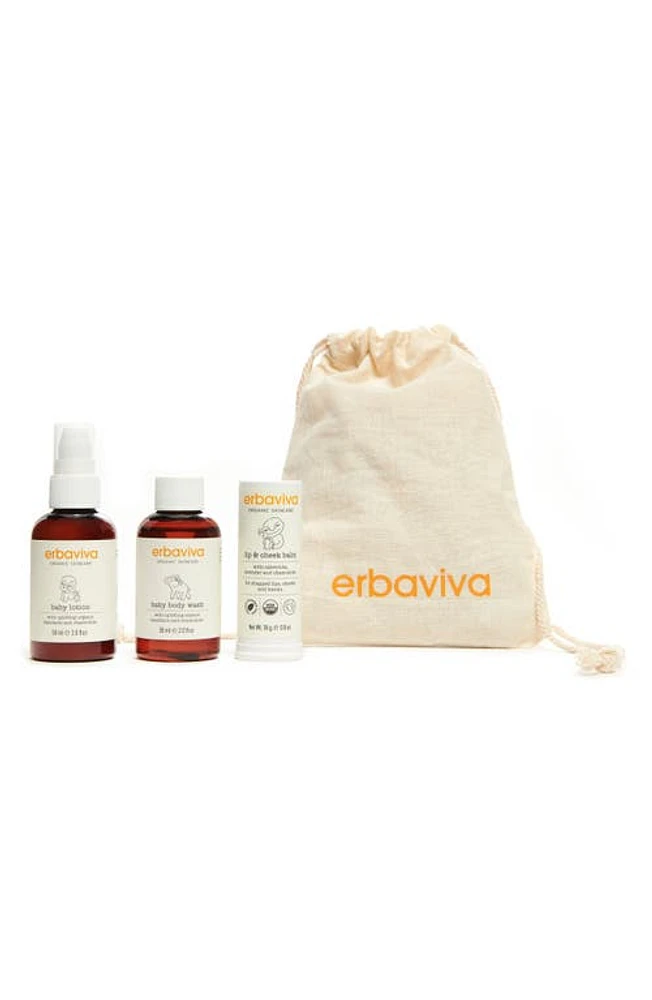 Erbaviva Baby Travel Set in None at Nordstrom