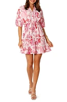 Petal & Pup Sienna Floral Minidress Pink at Nordstrom,