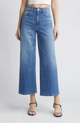 Le Jean Juliette High Waist Ankle Wide Leg Jeans Moon River at Nordstrom,