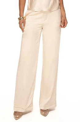 JLUXLABEL Ever After Satin Pants Champagne at Nordstrom,