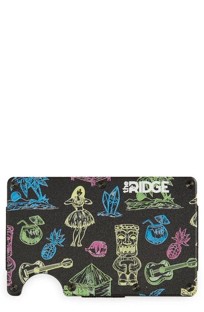 the Ridge RIDGE WALLET - Cash Strap & Money Clip in Neon Tiki at Nordstrom