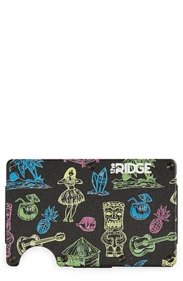 the Ridge RIDGE WALLET - Cash Strap & Money Clip in Neon Tiki at Nordstrom