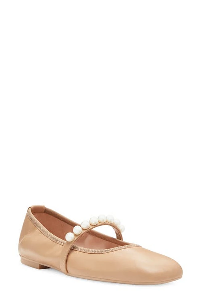 Stuart Weitzman Goldie Ballet Flat Lacquered Nappa at Nordstrom,