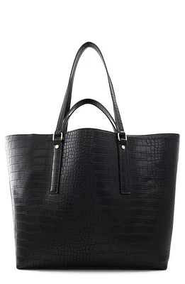 ALDO Tharejann Reversible Tote & Crossbody Set in Black Multi at Nordstrom