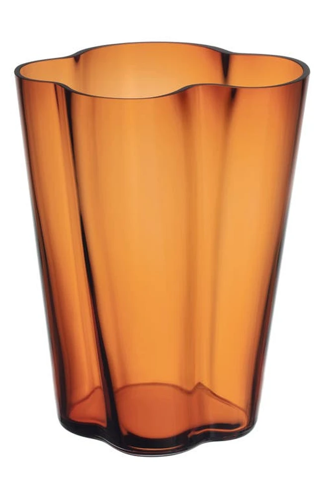 Iittala Aalto 10.5-Inch Vase in Copper at Nordstrom