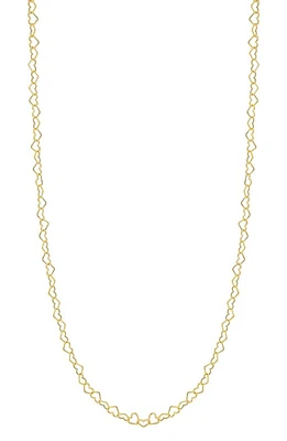 Bony Levy Kiera 14K Gold Heart Chain Necklace in 14K Yellow Gold at Nordstrom, Size 18