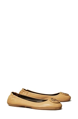 Tory Burch Minnie Travel Ballet Flat Ginger Shortbread at Nordstrom,