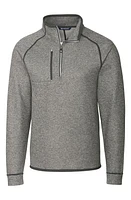 Cutter & Buck Mainsail Half Zip Pullover Heather at Nordstrom,