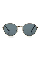 MANGO Round Sunglasses in Gold at Nordstrom