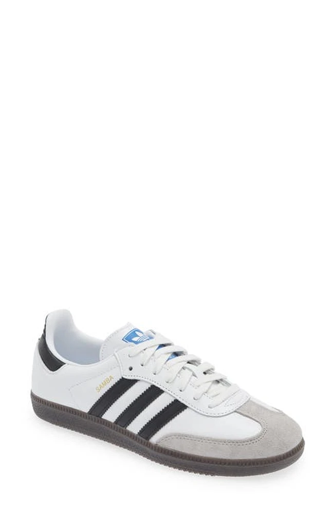 adidas Gender Inclusive Samba OG Sneaker Ftwwht/cbl at Nordstrom, Women's