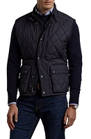 Ralph Lauren Purple Label Leyland Diamond Quilted Vest Classic Chairman Navy at Nordstrom,